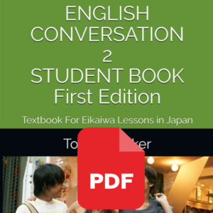 PDF English Conversation 2 Textbook FIRST Edition STUDENT book PDF VERSION