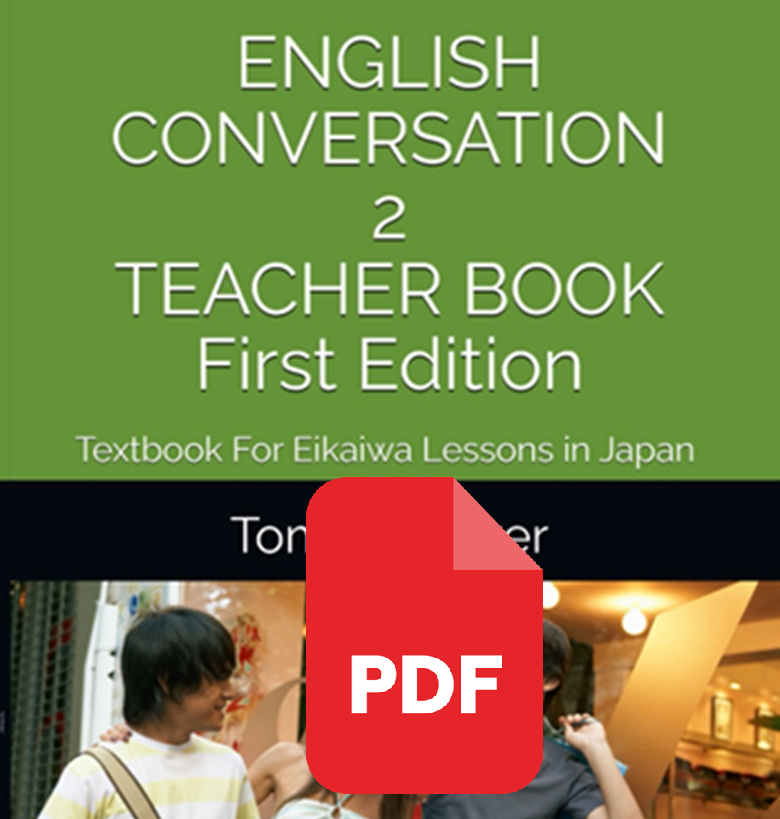 PDF English Conversation 2 Textbook FIRST Edition TEACHER book PDF VERSION